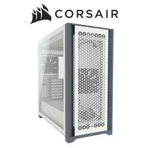 Corsair 5000D Airflow Gaming Case - White