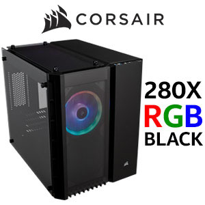 Corsair Crystal Series 280X RGB Black Gaming Case