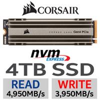 Corsair Force MP600 Core 4TB PCIe Gen 4.0 SSD