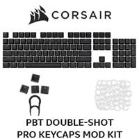 Corsair Gaming PBT Double-shot Pro Keycaps - Black