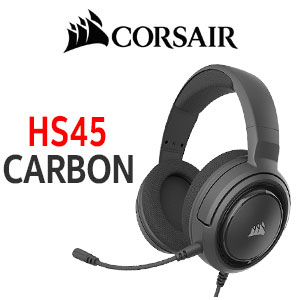 Corsair HS45 7.1 Gaming Headset - Carbon Black