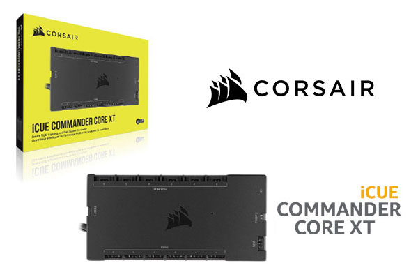 CORSAIR iCUE COMMANDER CORE XT Smart RGB Lighting and Fan Speed