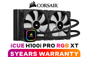 Corsair iCUE H100i Pro RGB XT Liquid CPU Cooler