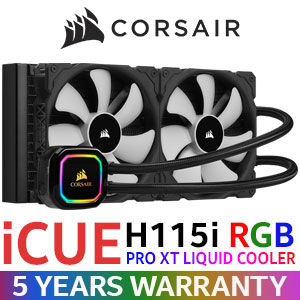 Corsair iCUE H115i Pro RGB XT Liquid CPU Cooler
