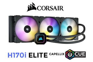 CORSAIR iCUE H170i ELITE CAPELLIX Liquid CPU Cooler