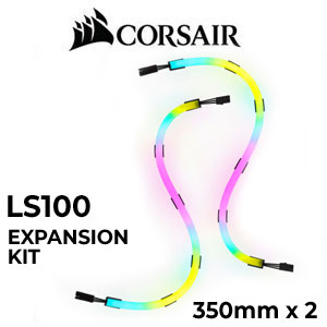 Corsair iCUE LS100 Smart Lighting Strip Expansion Kit - 350mm