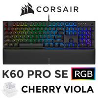 Corsair K60 RGB PRO SE Mechanical Gaming Keyboard - CHERRY VIOLA
