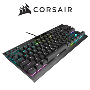 Corsair K70 RGB TKL Champion Gaming Keyboard - Cherry MX SPEED