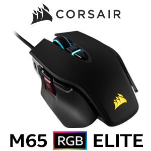 Corsair M65 RGB Elite Gaming Mouse - Black
