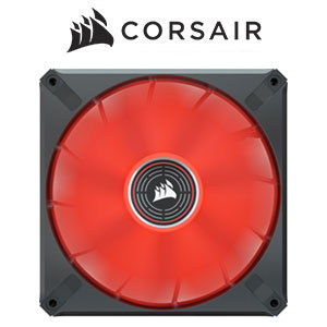 Corsair ML140 LED ELITE Red Premium Fan