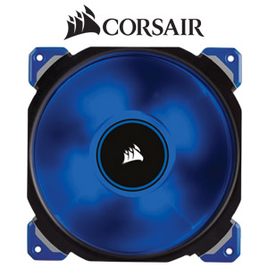 Corsair ML140 Pro 140mm LED Case Fan - Blue