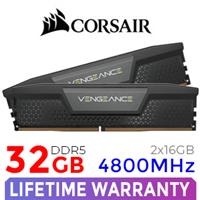 Corsair Vengeance 32GB 4800MHz DDR5 Black