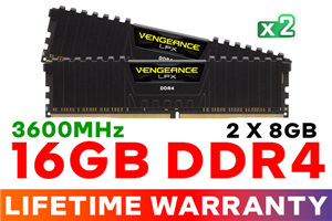 Corsair Vengeance LPX 16GB 3600MHz DDR4