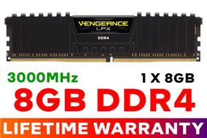 Corsair Vengeance LPX 8GB 3000MHz DDR4 Memory