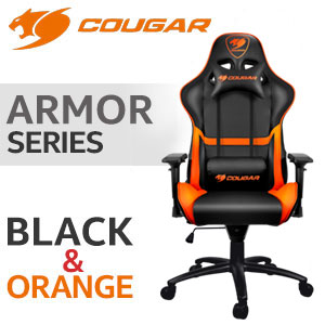 Cougar Armor Gaming Chair Black/Orange