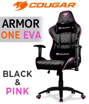 Cougar Armor One EVA Gaming Chair - Pink
