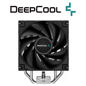 Deepcool AK400 CPU Cooler / Highly Compatible / 4 Direct Touch Copper Heat Pipes / Advanced Heat Dissipation / Fluid Dynamic Bearing Fan / 120mm PWM Fans / 220W TDP / AK400