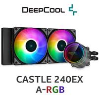 Deepcool CASTLE 240EX A-RGB AIO CPU Liquid Cooler - Black