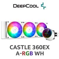 Deepcool CASTLE 360EX A-RGB AIO CPU Liquid Cooler - White