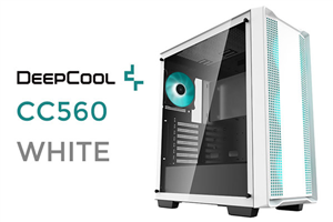 DeepCool CC560 WH Gaming Case - White