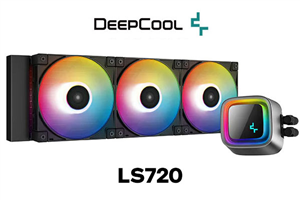 DeepCool LS720 Premium Liquid CPU Cooler - Black