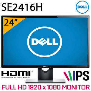 Dell 24" Full HD 1920 x 1080 IPS LED Monitor SE2416H 