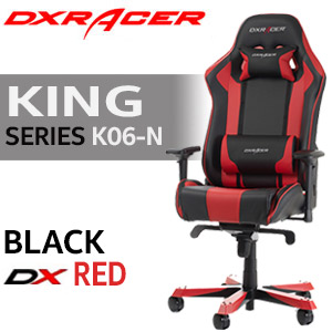 DXRacer King K06-N Gaming Chair - Black/Red