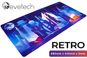 Evetech RETRO Gaming Mousepad