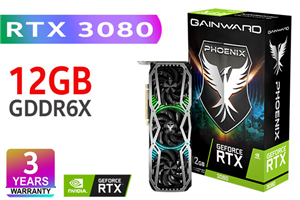 GAINWARD GeForce RTX 3080 Phoenix 12GB GDDR6X Graphics Card