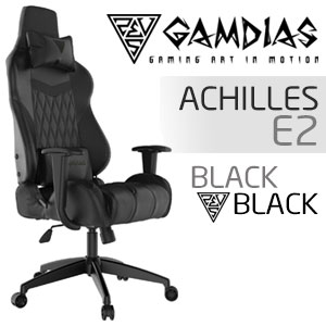 Gamdias Achilles E2 Gaming Chair - Black
