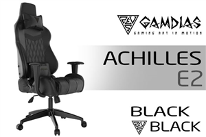 Gamdias Achilles E2 Gaming Chair - Black