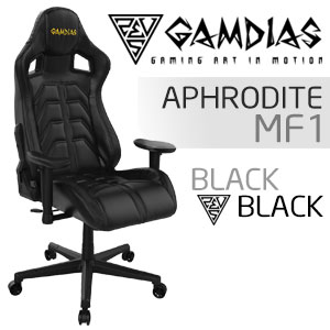 Gamdias Aphrodite MF1 Gaming Chair - Black