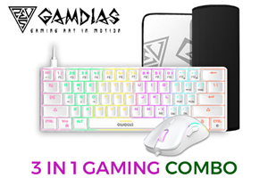 Gamdias Hermes E4 3 in 1 Gaming Combo