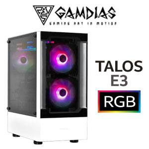 Gamdias TALOS E3 Gaming Case - White