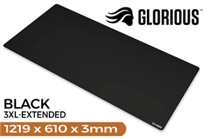 Glorious 3XL Extended Gaming Mousepad - Black Edition