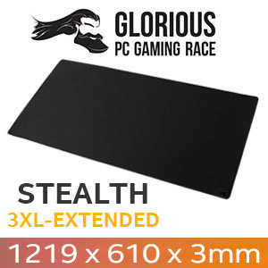 Glorious 3XL Extended Gaming Mousepad - Stealth Edition