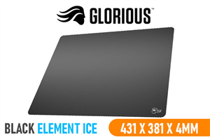 Glorious Element ICE Gaming Mousepad - Black