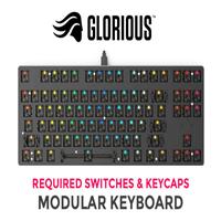 Glorious GMMK Modular Mechanical Keyboard - TKL Black