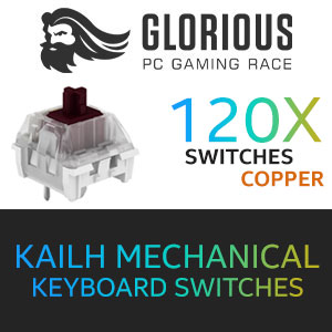 Glorious Kailh COPPER Mechanical Keyboard Switches
