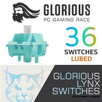 Glorious LYNX Mechanical Keyboard Switches - Lubed