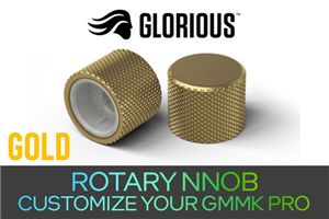 Glorious Rotary Nnob for GMMK Pro - Gold