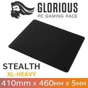 Glorious XL Heavy Gaming Mousepad - Stealth Edition