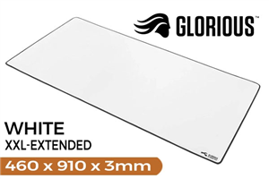 Glorious XXL Extended Gaming Mousepad - White Edition