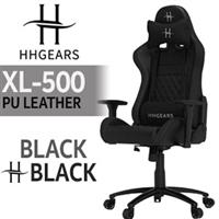HHGears XL-500 Gaming Chair - Black/Black