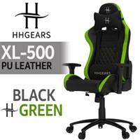 HHGears XL-500 Gaming Chair - Black/Green