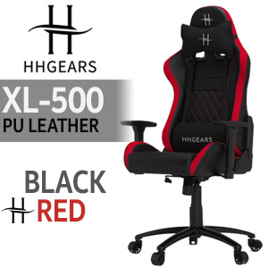 HHGears XL-500 Gaming Chair - Black/Red
