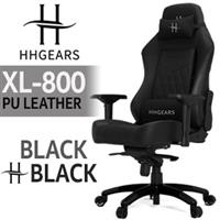 HHGears XL-800 Gaming Chair - Black/Black