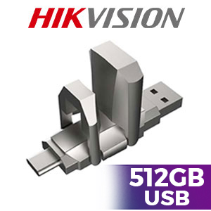 Hikvision ENGINE 512GB USB 3.1 type C&A Flash Drive