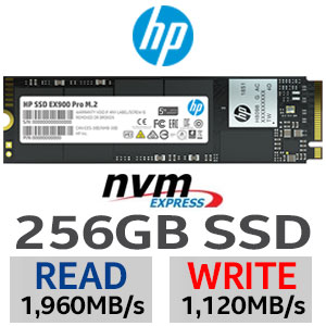 HP EX900 Pro 256GB NVMe SSD