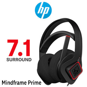 HP OMEN Mindframe Prime 7.1 Gaming Headset - Black